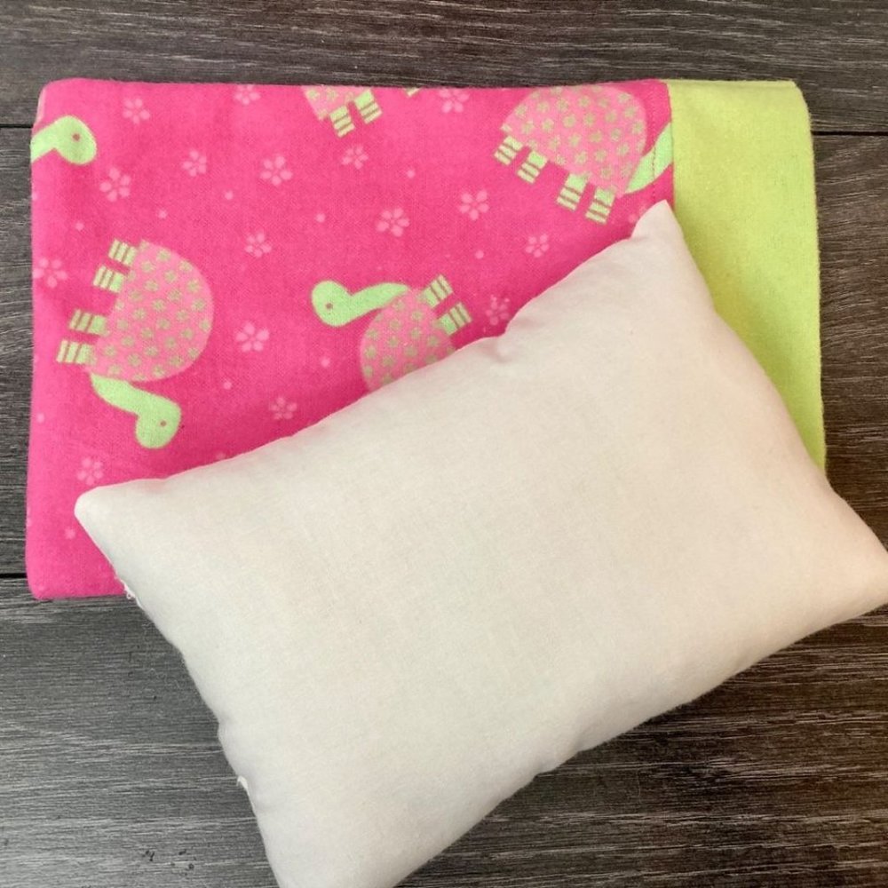 Doll Nightgown Pillow Pink Green fits American Girl and 18” Dolls New Doll Cloth - Picture 3 of 4